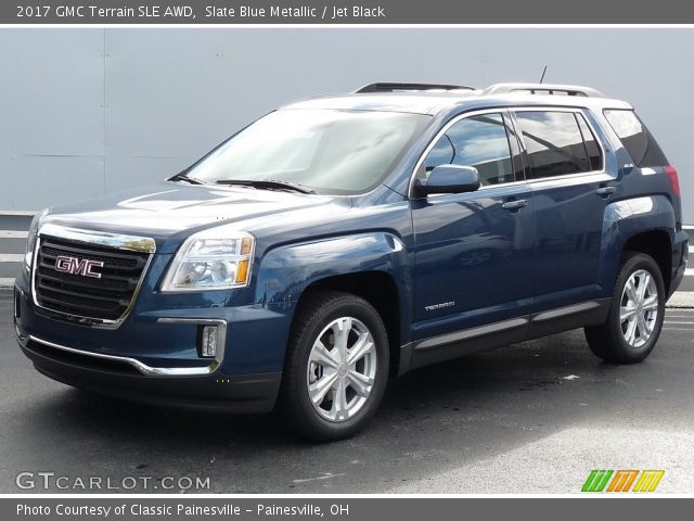 2017 GMC Terrain SLE AWD in Slate Blue Metallic