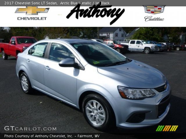 2017 Chevrolet Sonic LT Sedan in Arctic Blue Metallic