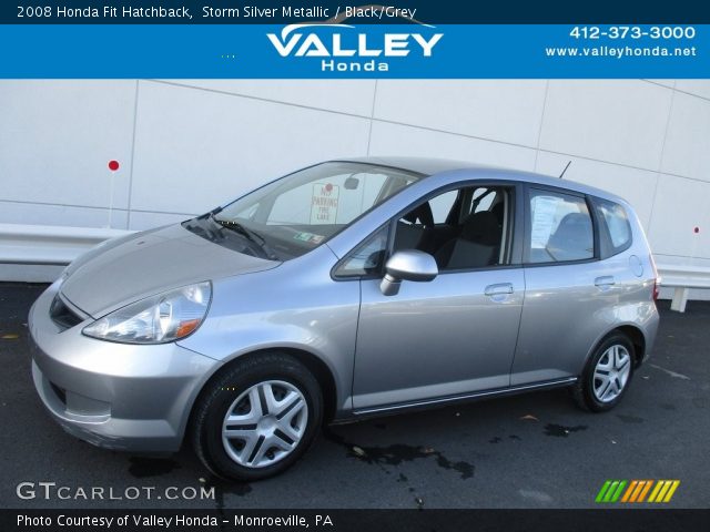 2008 Honda Fit Hatchback in Storm Silver Metallic