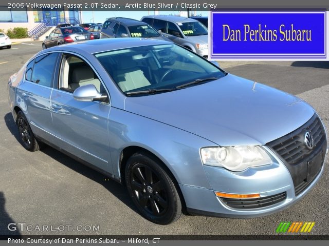 2006 Volkswagen Passat 2.0T Sedan in Arctic Blue Silver