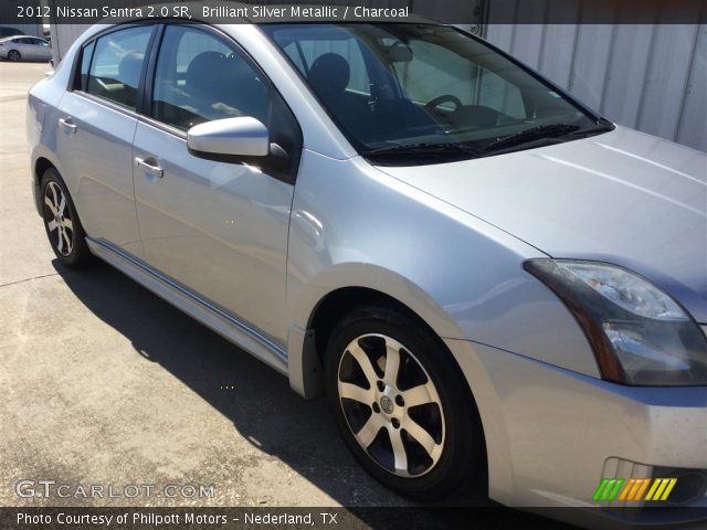2012 Nissan Sentra 2.0 SR in Brilliant Silver Metallic