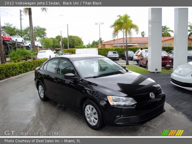 2013 Volkswagen Jetta S Sedan in Black Uni