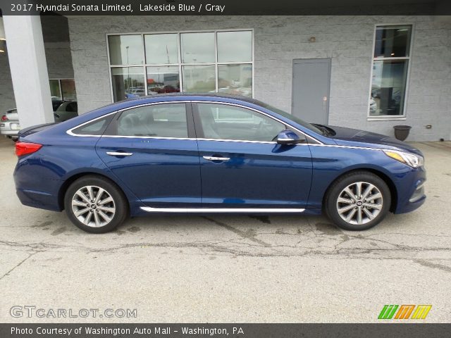 2017 Hyundai Sonata Limited in Lakeside Blue