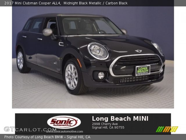 2017 Mini Clubman Cooper ALL4 in Midnight Black Metallic