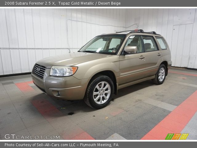 2008 Subaru Forester 2.5 X in Topaz Gold Metallic