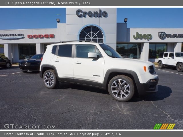 2017 Jeep Renegade Latitude in Alpine White