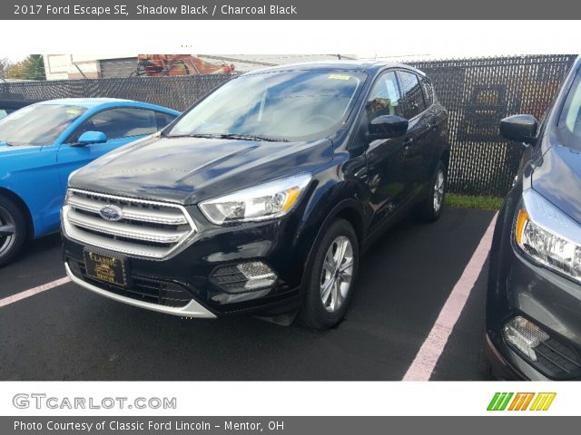2017 Ford Escape SE in Shadow Black