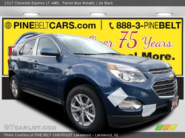 2017 Chevrolet Equinox LT AWD in Patriot Blue Metallic