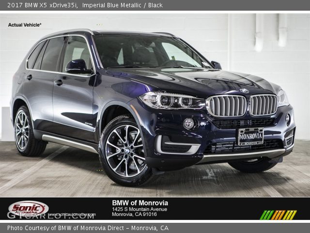 2017 BMW X5 xDrive35i in Imperial Blue Metallic