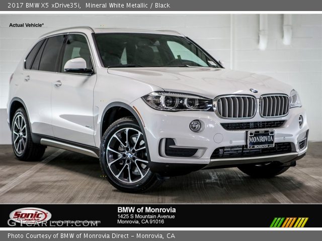 2017 BMW X5 xDrive35i in Mineral White Metallic