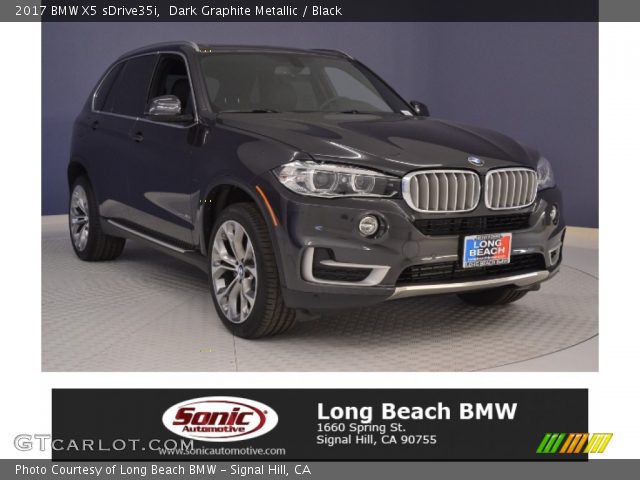 2017 BMW X5 sDrive35i in Dark Graphite Metallic