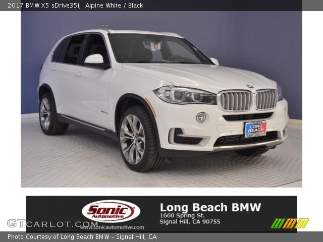 2017 BMW X5 sDrive35i in Alpine White