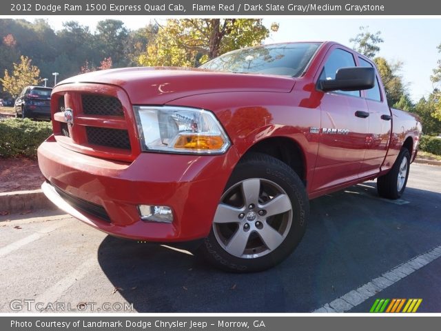 2012 Dodge Ram 1500 Express Quad Cab in Flame Red