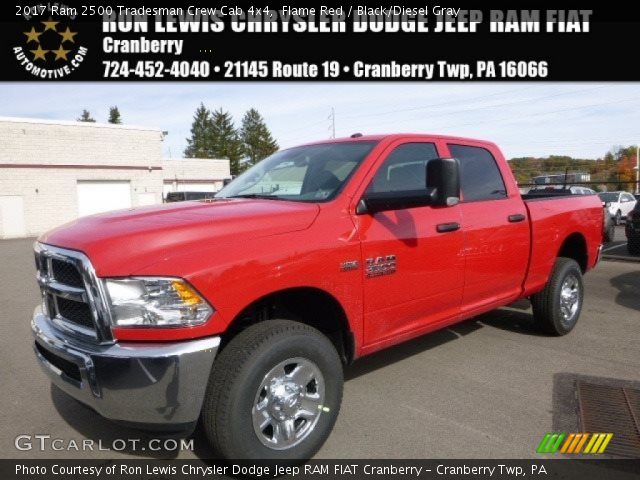 2017 Ram 2500 Tradesman Crew Cab 4x4 in Flame Red