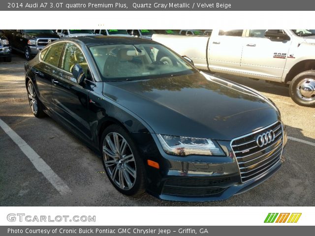 2014 Audi A7 3.0T quattro Premium Plus in Quartz Gray Metallic