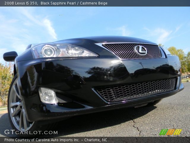 2008 Lexus IS 350 in Black Sapphire Pearl