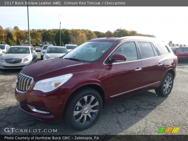 2017 Buick Enclave Leather AWD in Crimson Red Tintcoat