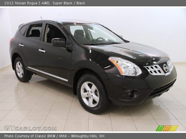 2013 Nissan Rogue S AWD in Super Black
