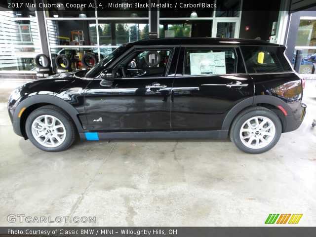 2017 Mini Clubman Cooper ALL4 in Midnight Black Metallic