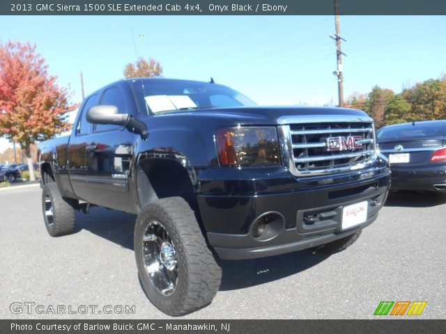 2013 GMC Sierra 1500 SLE Extended Cab 4x4 in Onyx Black