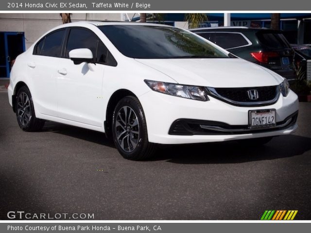 2014 Honda Civic EX Sedan in Taffeta White