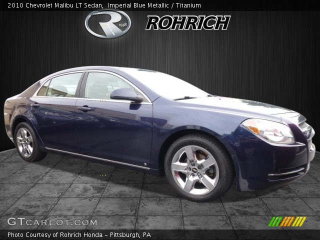 2010 Chevrolet Malibu LT Sedan in Imperial Blue Metallic