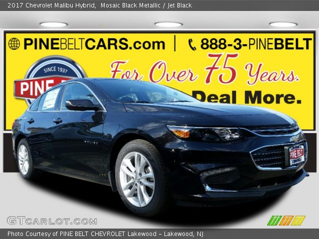 2017 Chevrolet Malibu Hybrid in Mosaic Black Metallic