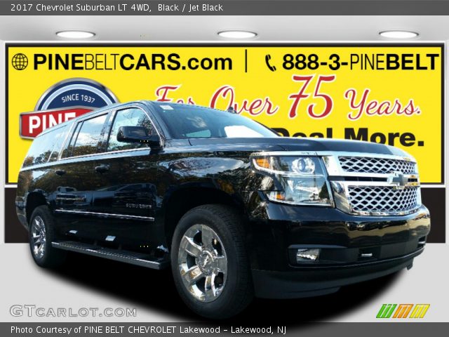 2017 Chevrolet Suburban LT 4WD in Black