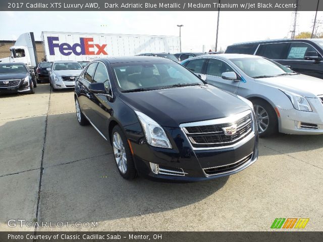 2017 Cadillac XTS Luxury AWD in Dark Adriatic Blue Metallic