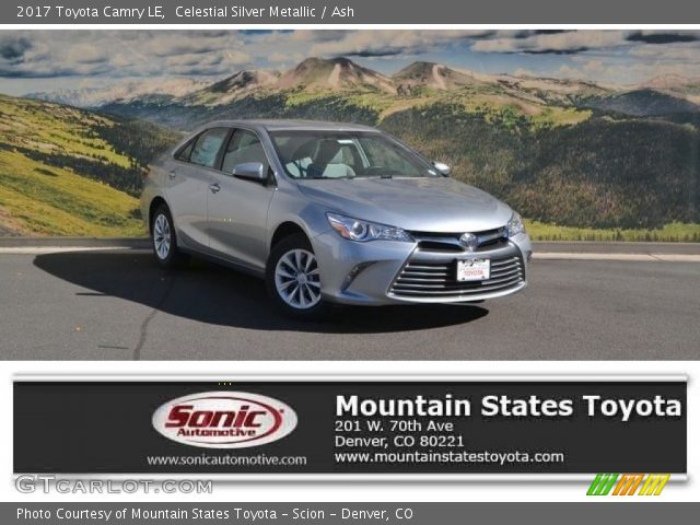2017 Toyota Camry LE in Celestial Silver Metallic