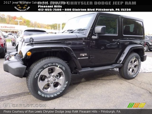 2017 Jeep Wrangler Sahara 4x4 in Black