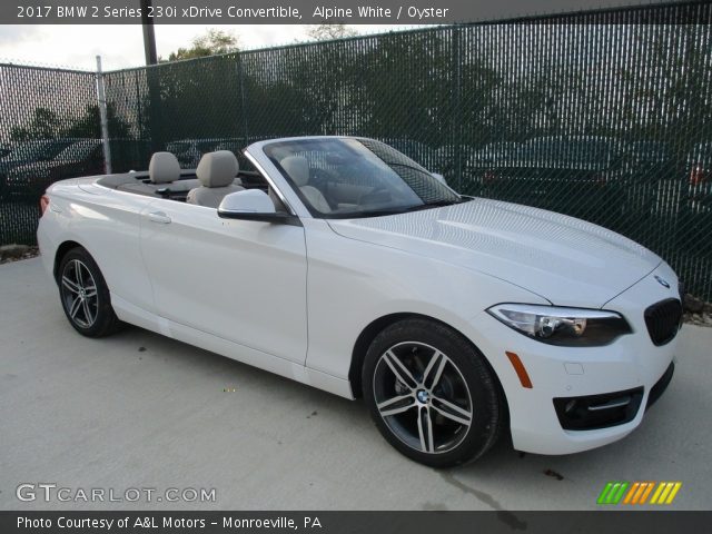 2017 BMW 2 Series 230i xDrive Convertible in Alpine White