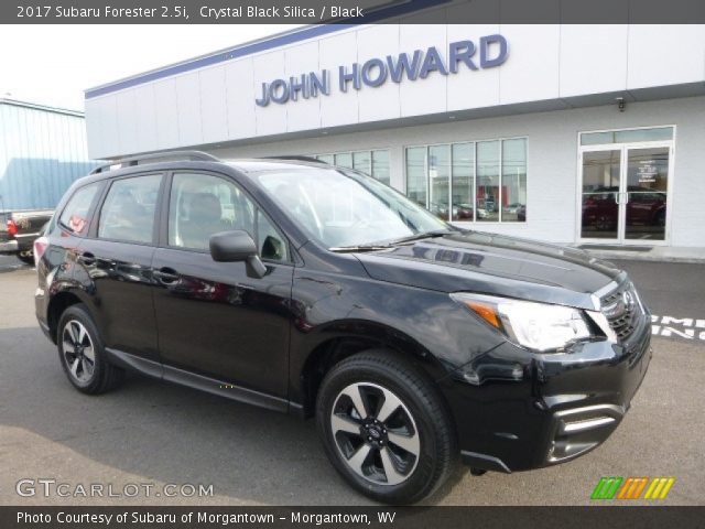 2017 Subaru Forester 2.5i in Crystal Black Silica