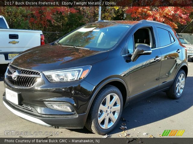 2017 Buick Encore Preferred II in Ebony Twilight Metallic
