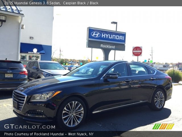 2015 Hyundai Genesis 3.8 Sedan in Caspian Black
