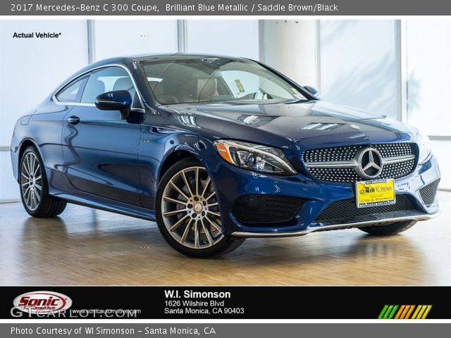 2017 Mercedes-Benz C 300 Coupe in Brilliant Blue Metallic