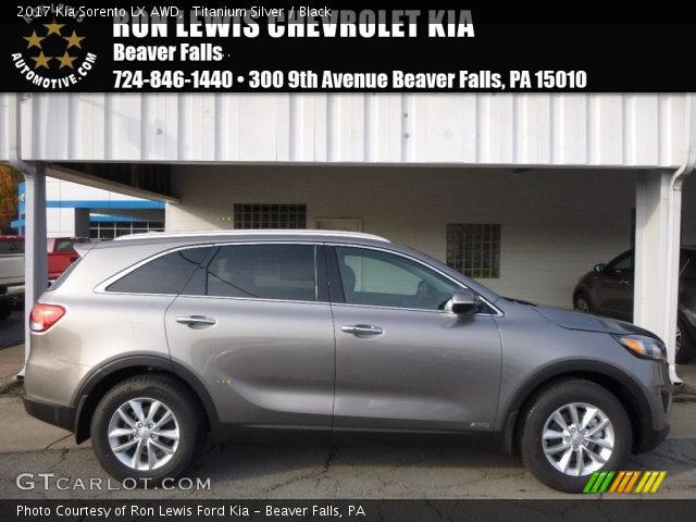 2017 Kia Sorento LX AWD in Titanium Silver