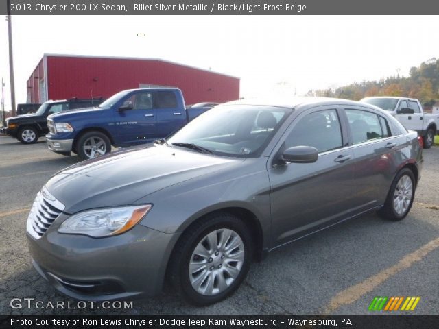 2013 Chrysler 200 LX Sedan in Billet Silver Metallic