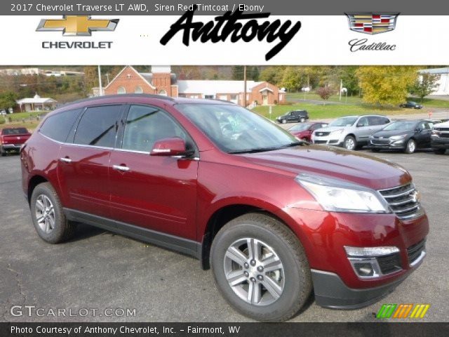 2017 Chevrolet Traverse LT AWD in Siren Red Tintcoat