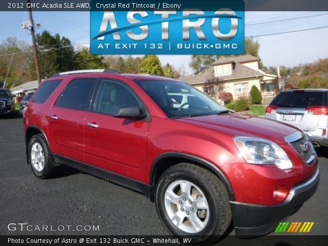 2012 GMC Acadia SLE AWD in Crystal Red Tintcoat