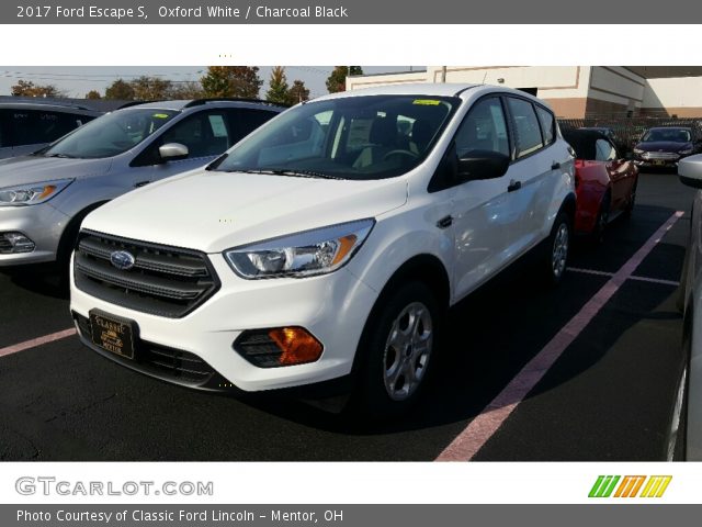 2017 Ford Escape S in Oxford White