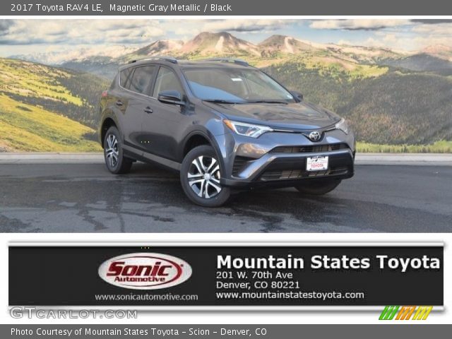 2017 Toyota RAV4 LE in Magnetic Gray Metallic