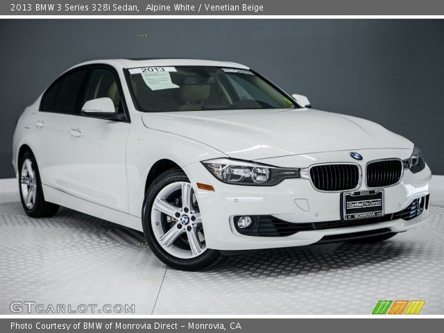 2013 BMW 3 Series 328i Sedan in Alpine White