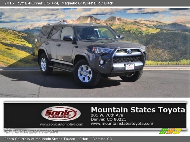 2016 Toyota 4Runner SR5 4x4 in Magnetic Gray Metallic