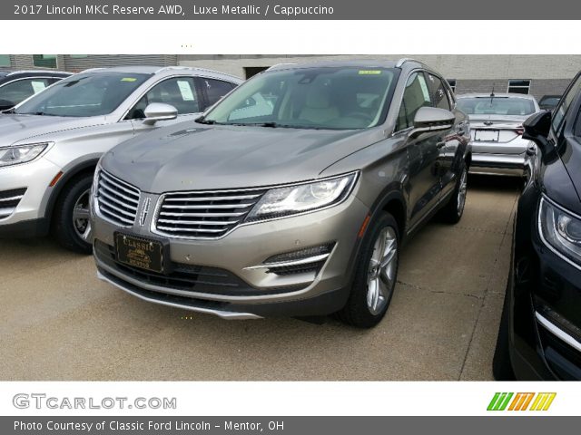 2017 Lincoln MKC Reserve AWD in Luxe Metallic