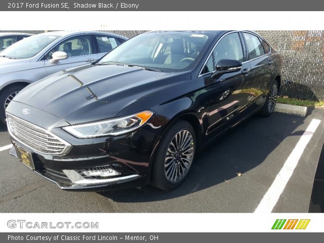 2017 Ford Fusion SE in Shadow Black