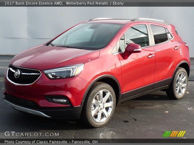 2017 Buick Encore Essence AWD in Winterberry Red Metallic