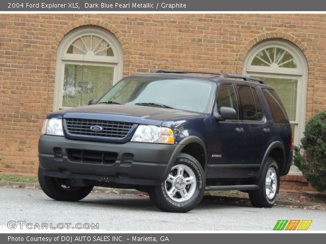 2004 Ford Explorer XLS in Dark Blue Pearl Metallic