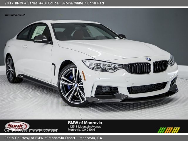 2017 BMW 4 Series 440i Coupe in Alpine White