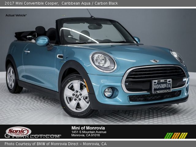 2017 Mini Convertible Cooper in Caribbean Aqua